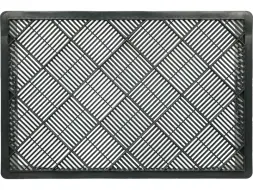 Ящик пластиковый перфорированный, 600x400x190 мм, 48 л, черный [106]